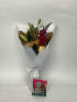 Daily Bouquet - Citrus glow and crimson flair