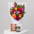 Daily Bouquet - Lavender snapdragons, sunset pops