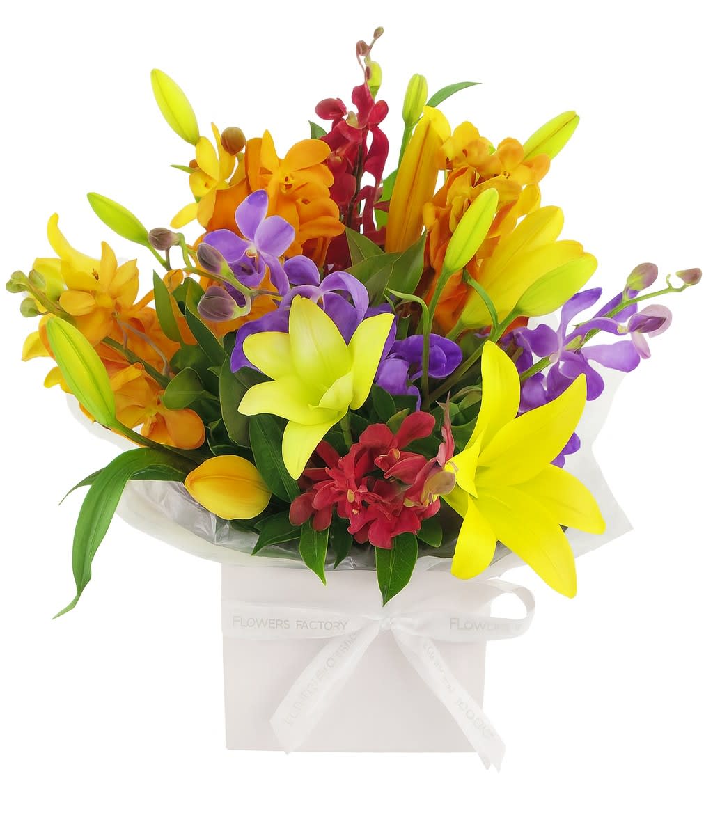 Making Magic Mixed Brights Posy Box