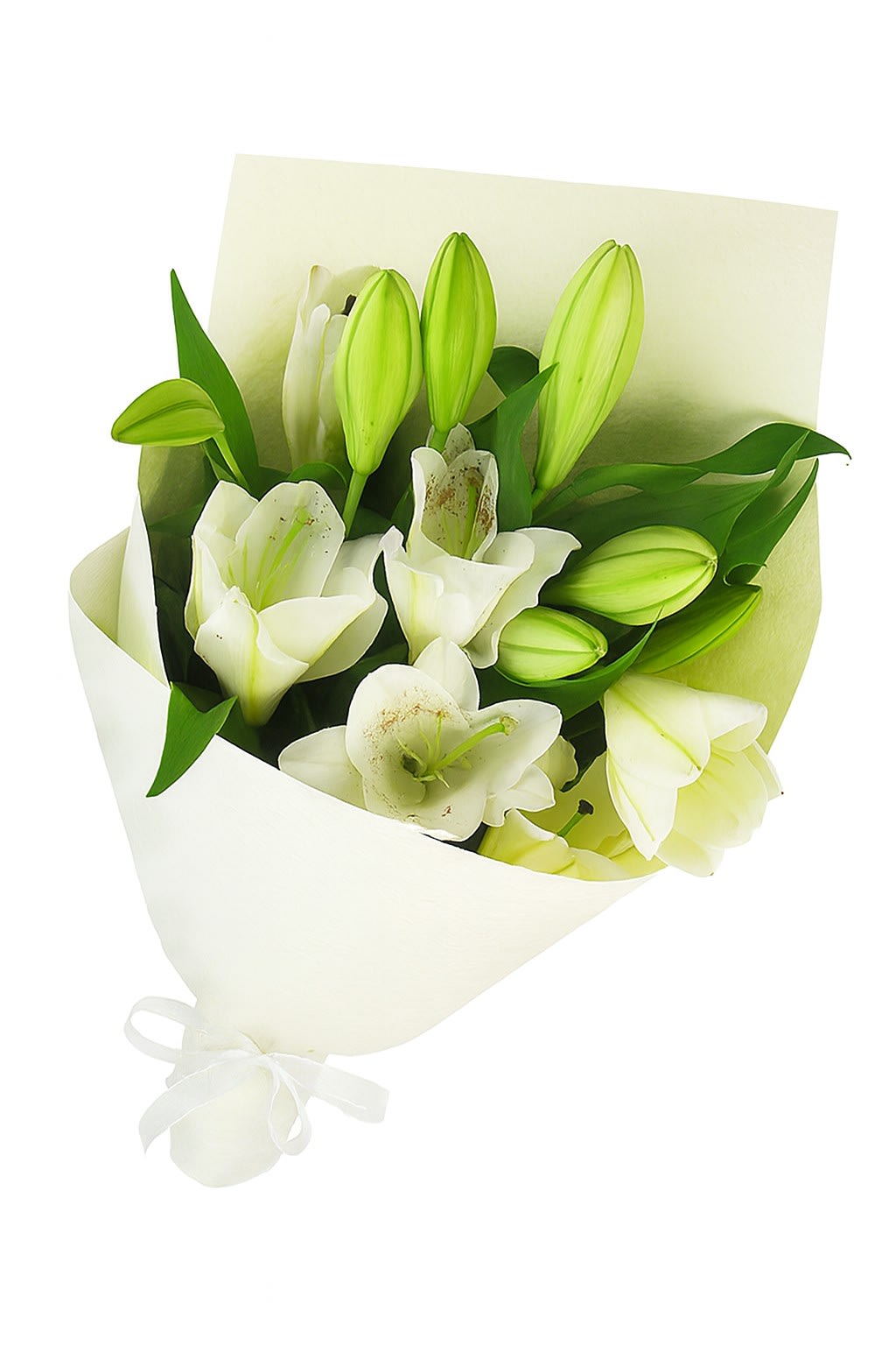 White Lily Bunch