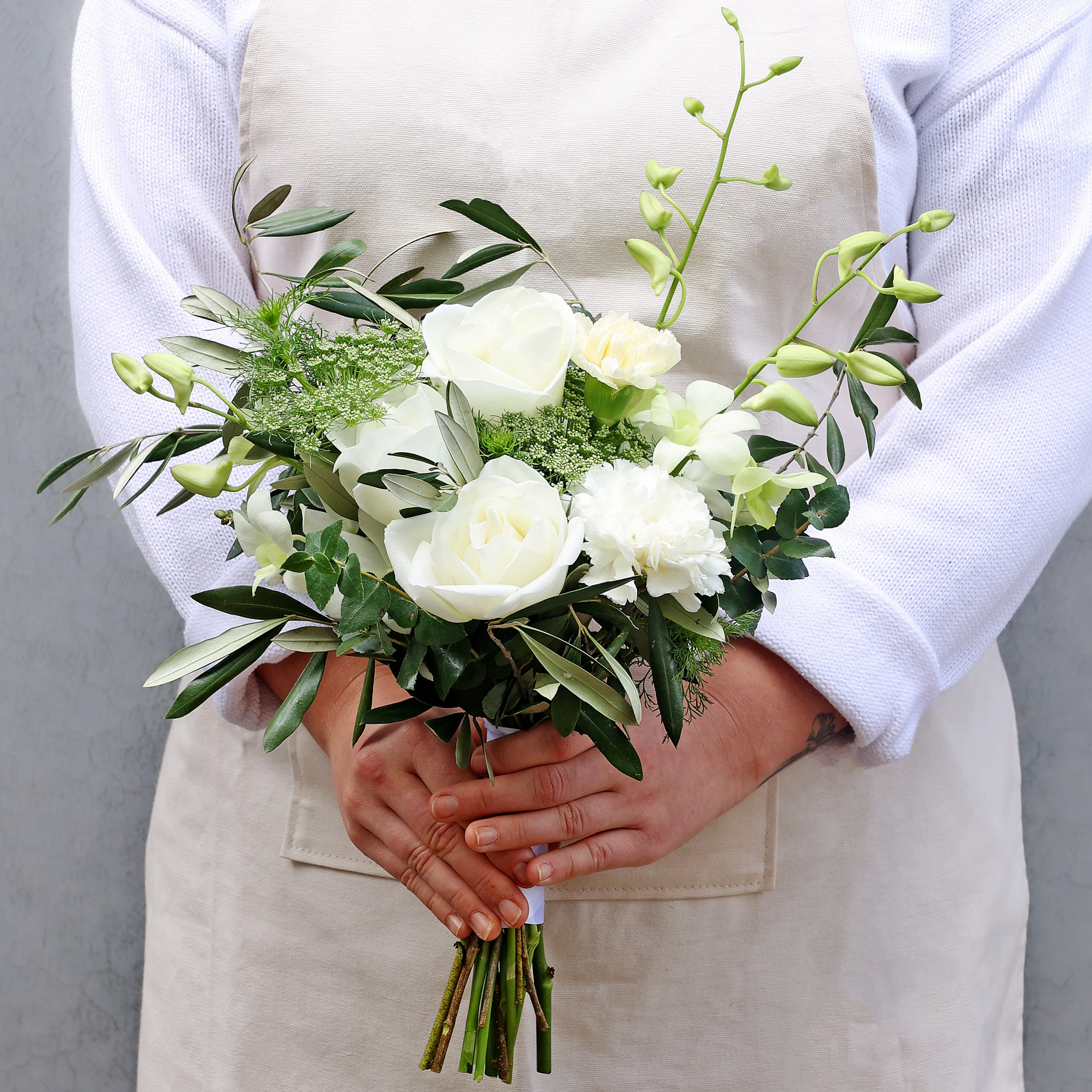 Eternal Whites Bridesmaid