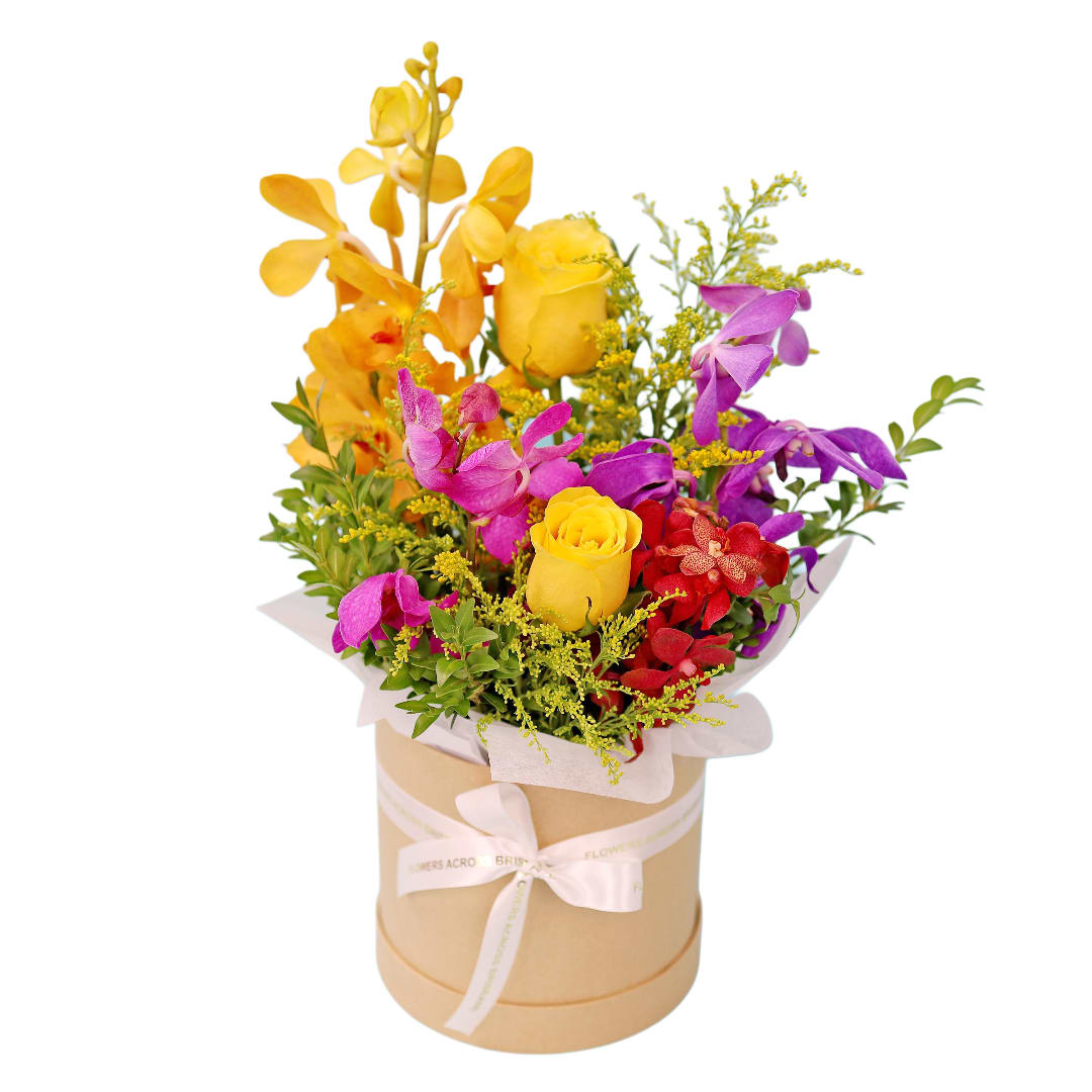 Orchid Surprise Hat Box