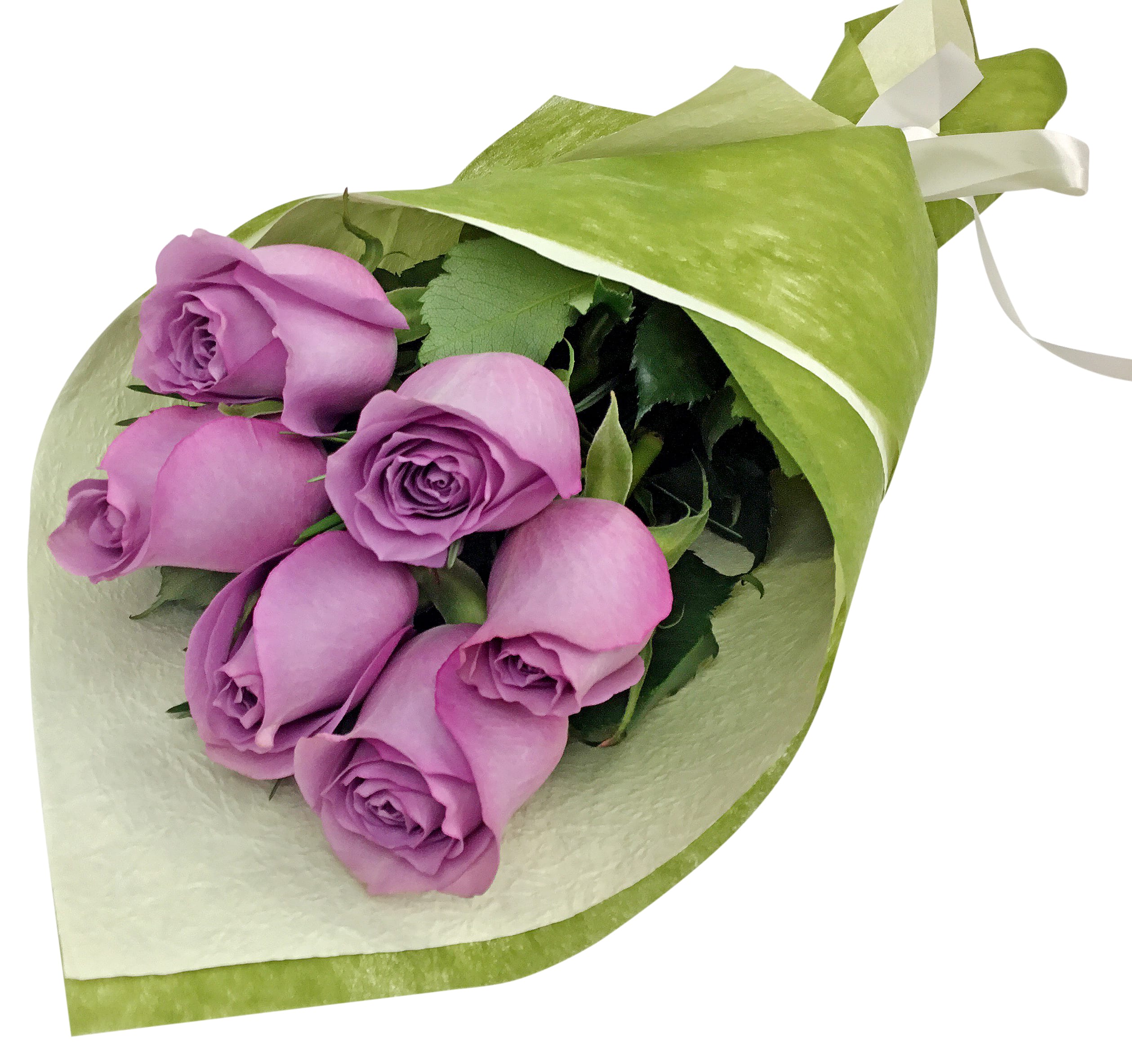 Mauve Roses Bouquet