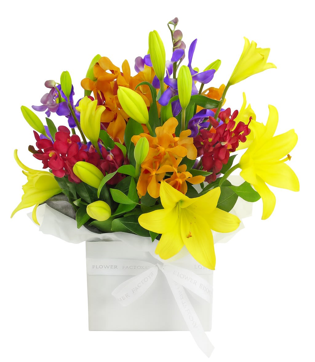 Making Magic Mixed Brights Posy Box