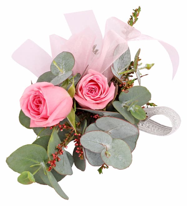Pink Rose Corsage