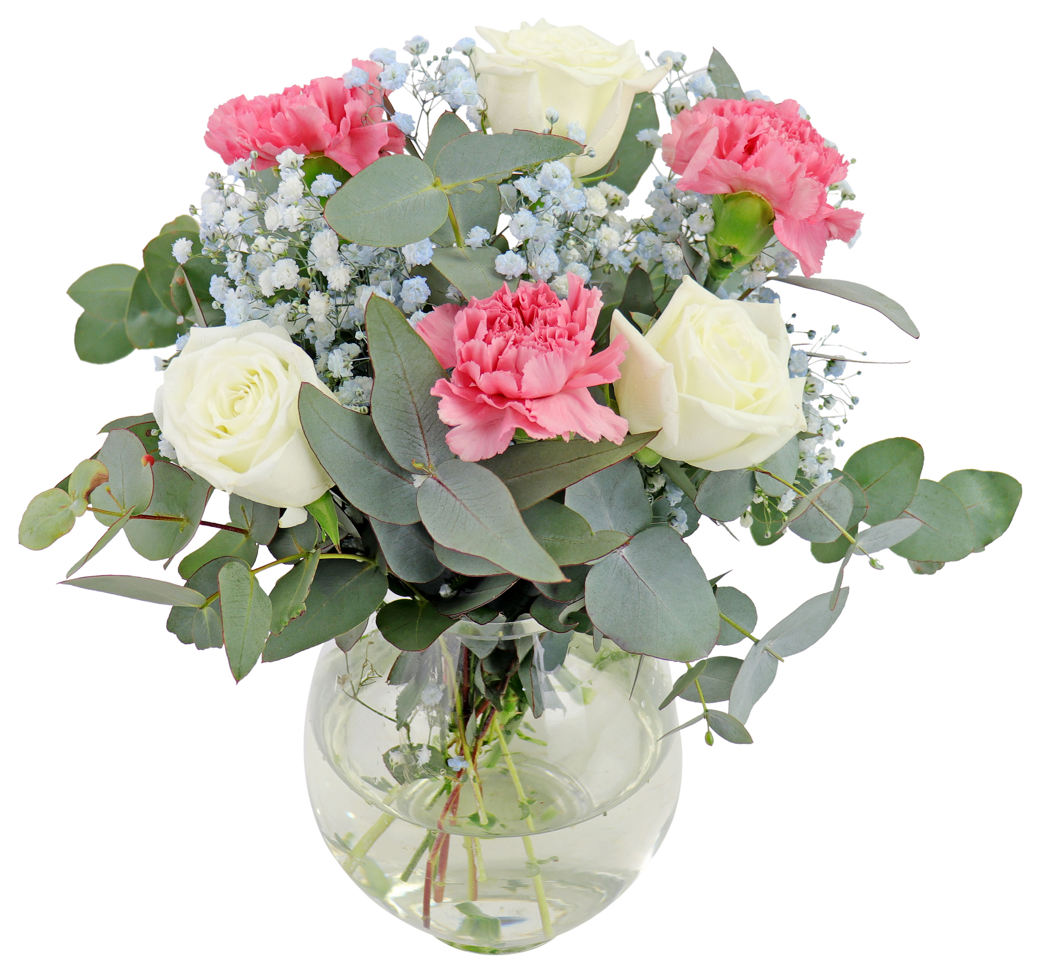 Little Gelati Teardrop Vase Arrangement