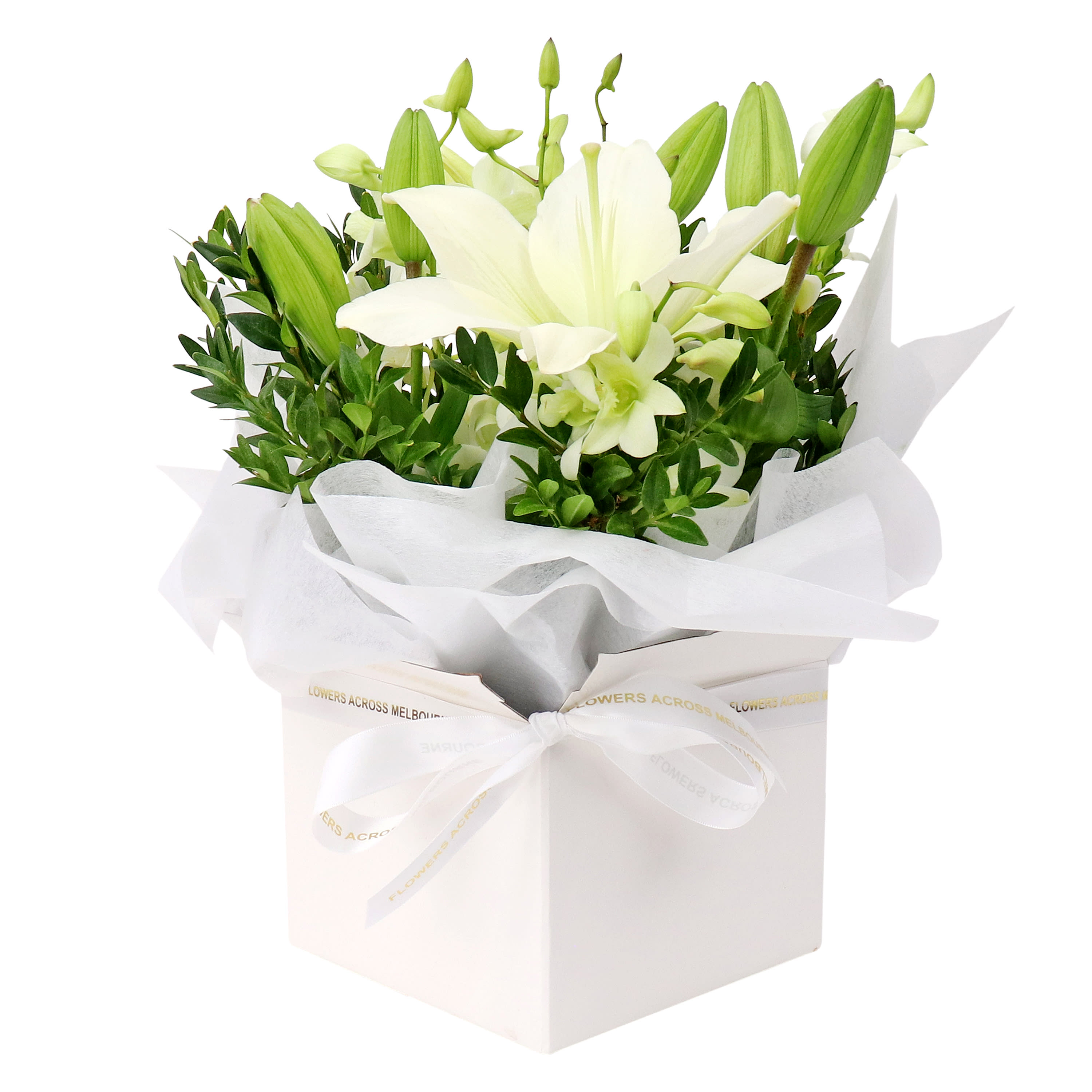 White Making Magic Posy Box