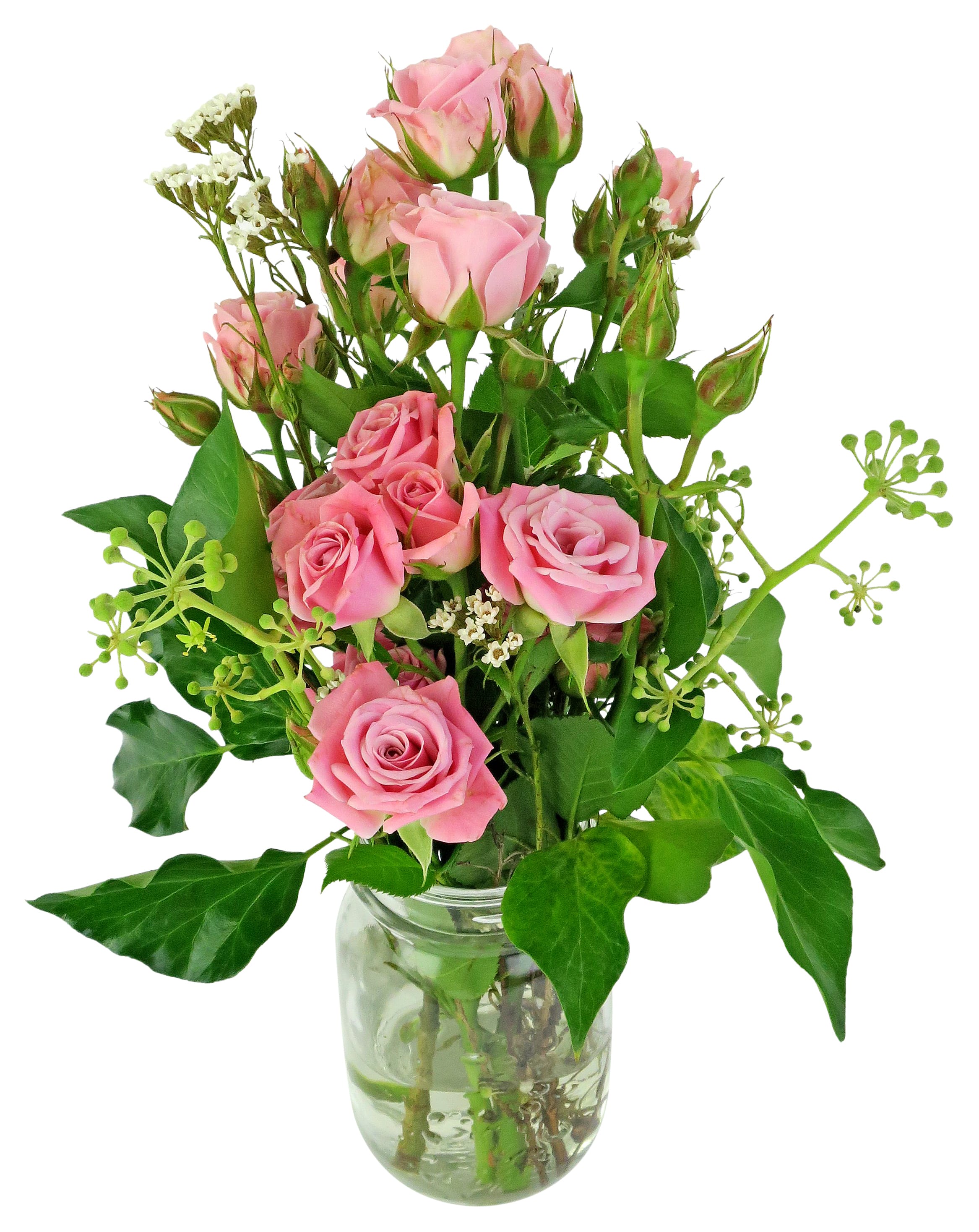 So Sweet Mason Jar Arrangement