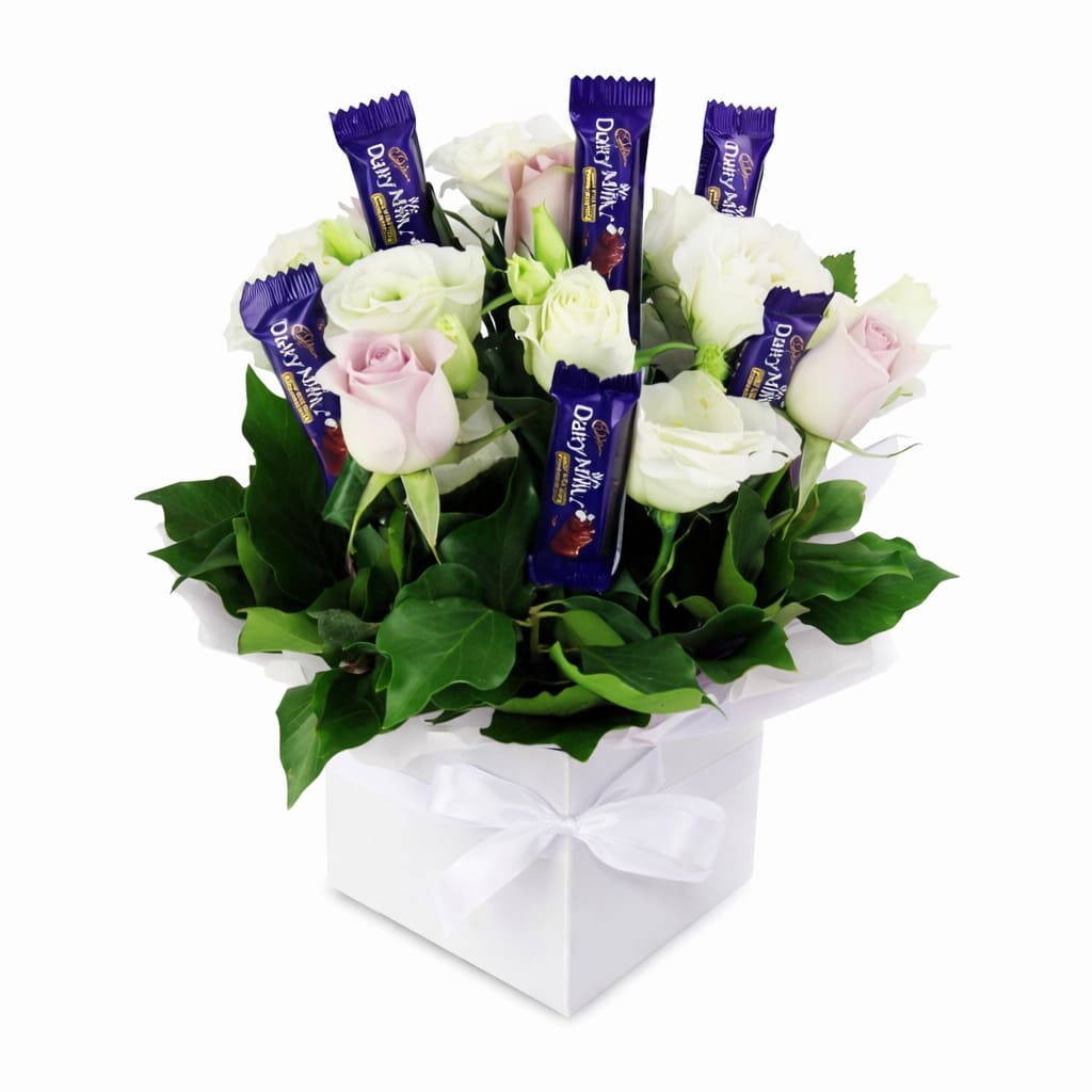 Sumptuous Dairy Milk Posy Box