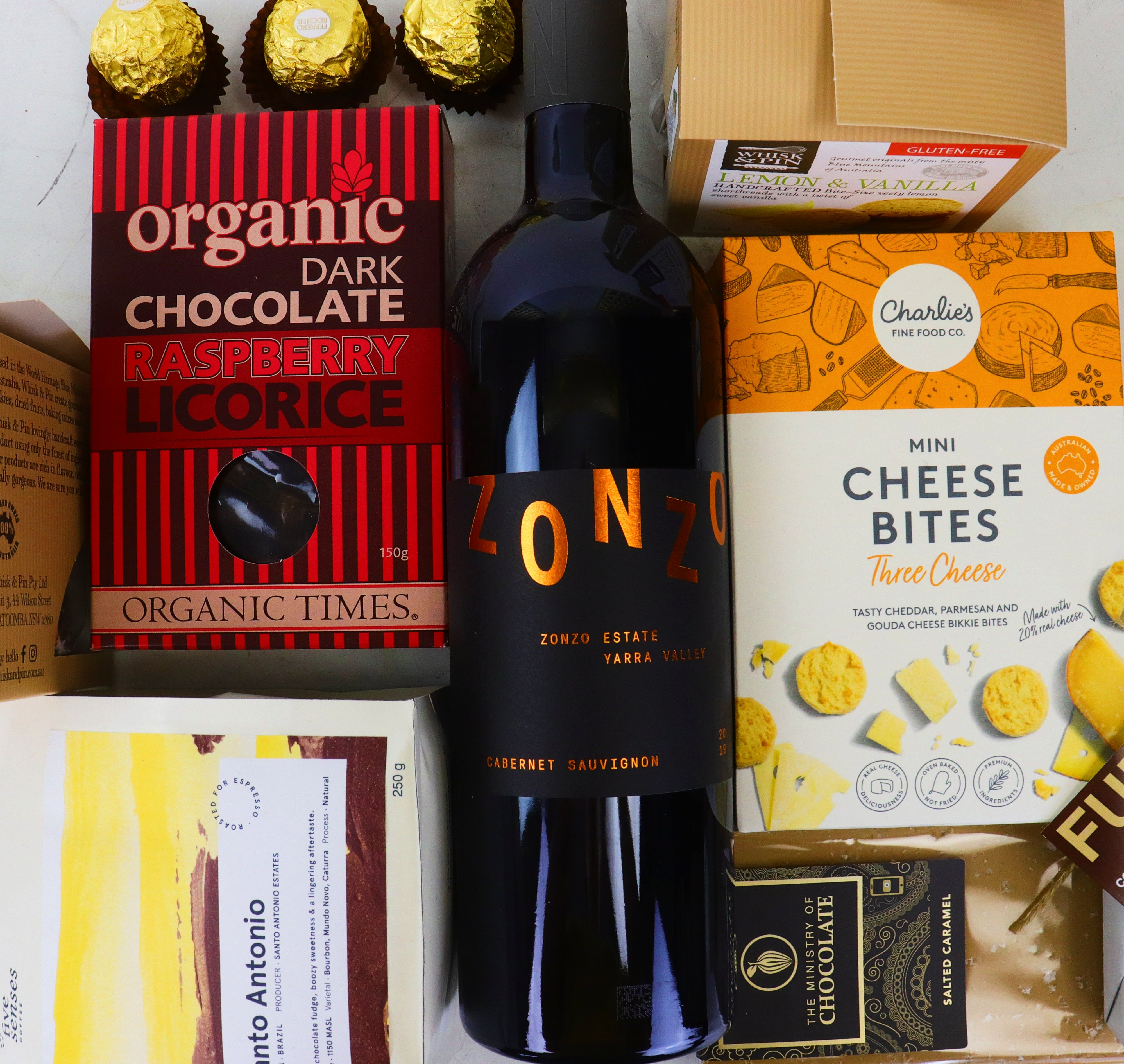 Surprise Me Hamper – Bite Size (With Alcohol)