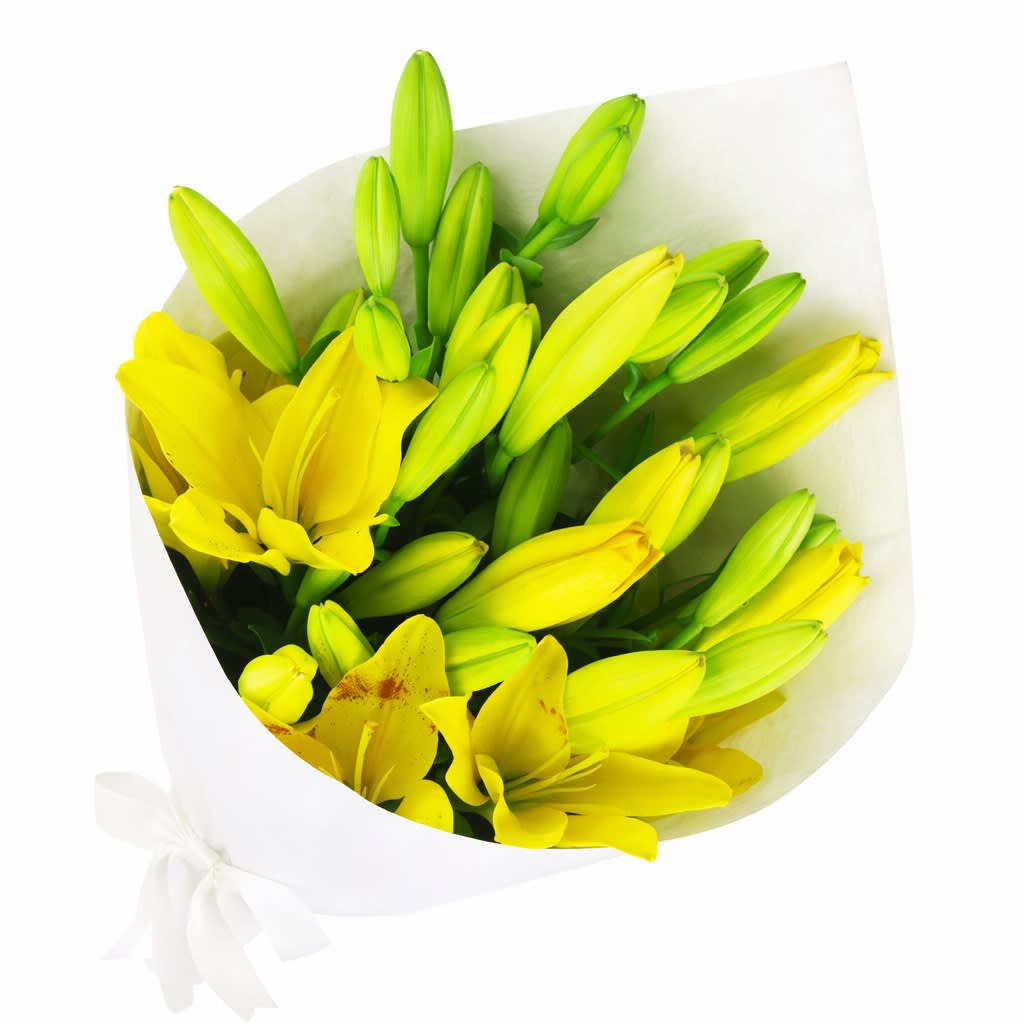 Yellow Lily Bunch