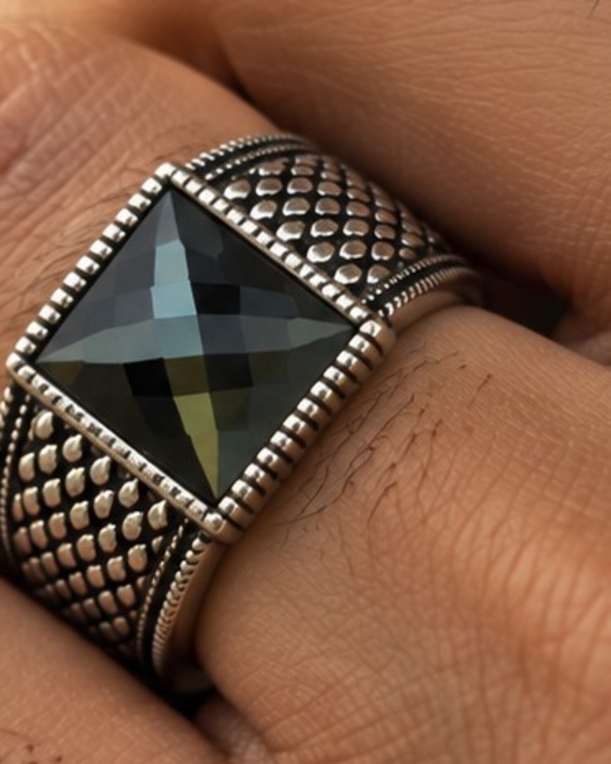 š¤ Noir Royale Menās Ring ā 925 Silver Rings