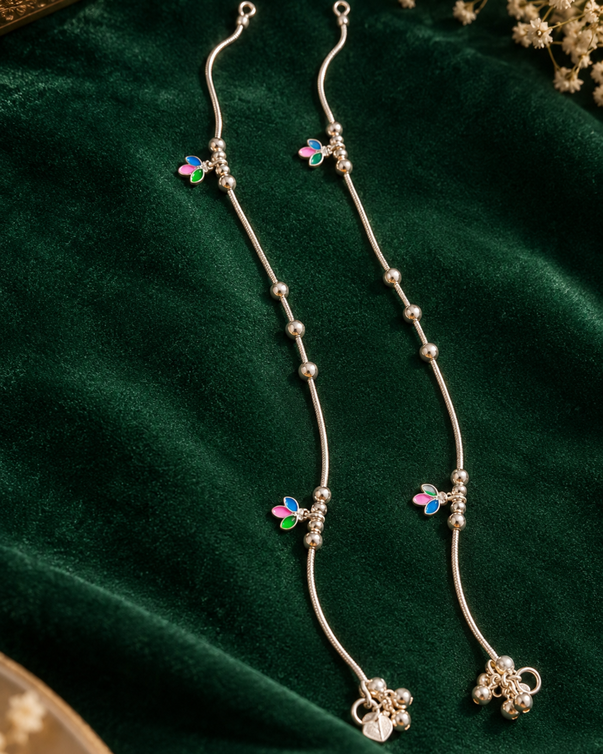 Fancy anklet 🌷 – 925 Silver Anklets