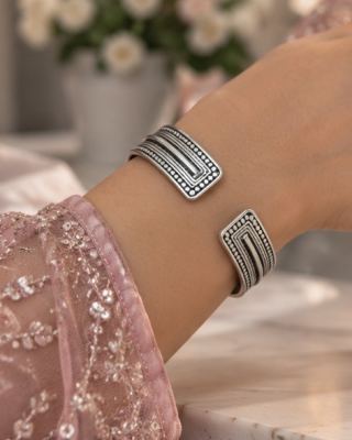 Divine Mantra Silver Kada 3