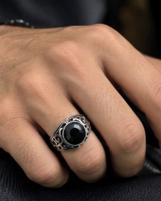 Regal Black Onyx Men’s Ring 3