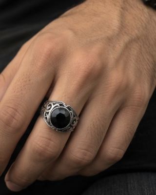 Regal Black Onyx Men’s Ring 5