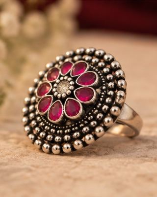Gulmohar Ruby Ring 3