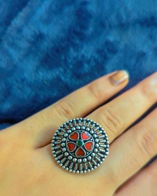 ❤️ Rajasthani Bloom Ring 3