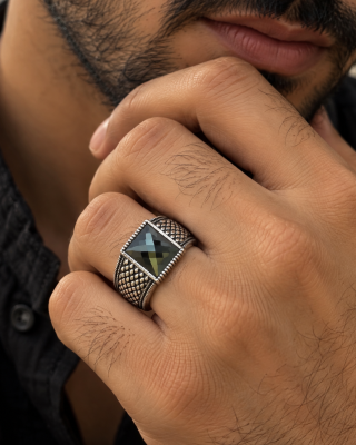 🖤 Noir Royale Men’s Ring 5