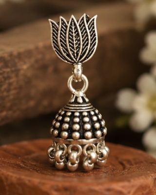 Lotus Bloom Jhumki 🌸 3