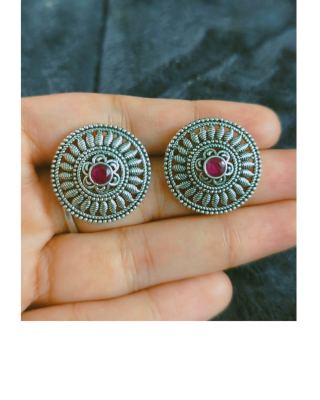Ruby Mandala Studs ❤️ 2
