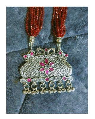 🩵Gulabi Rajwada Haar💖 3