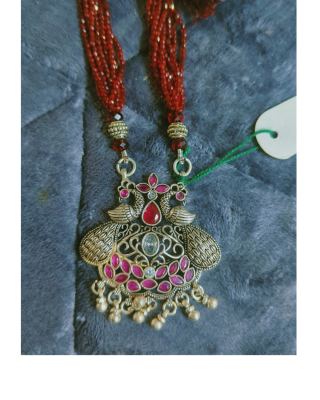 Ruby Peacock Heritage Necklace 3