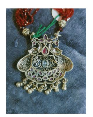 Ruby Peacock Heritage Necklace 4