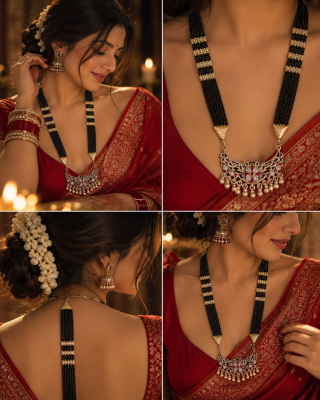 Royal Ruby Heritage Mangalsutra❤️ 4