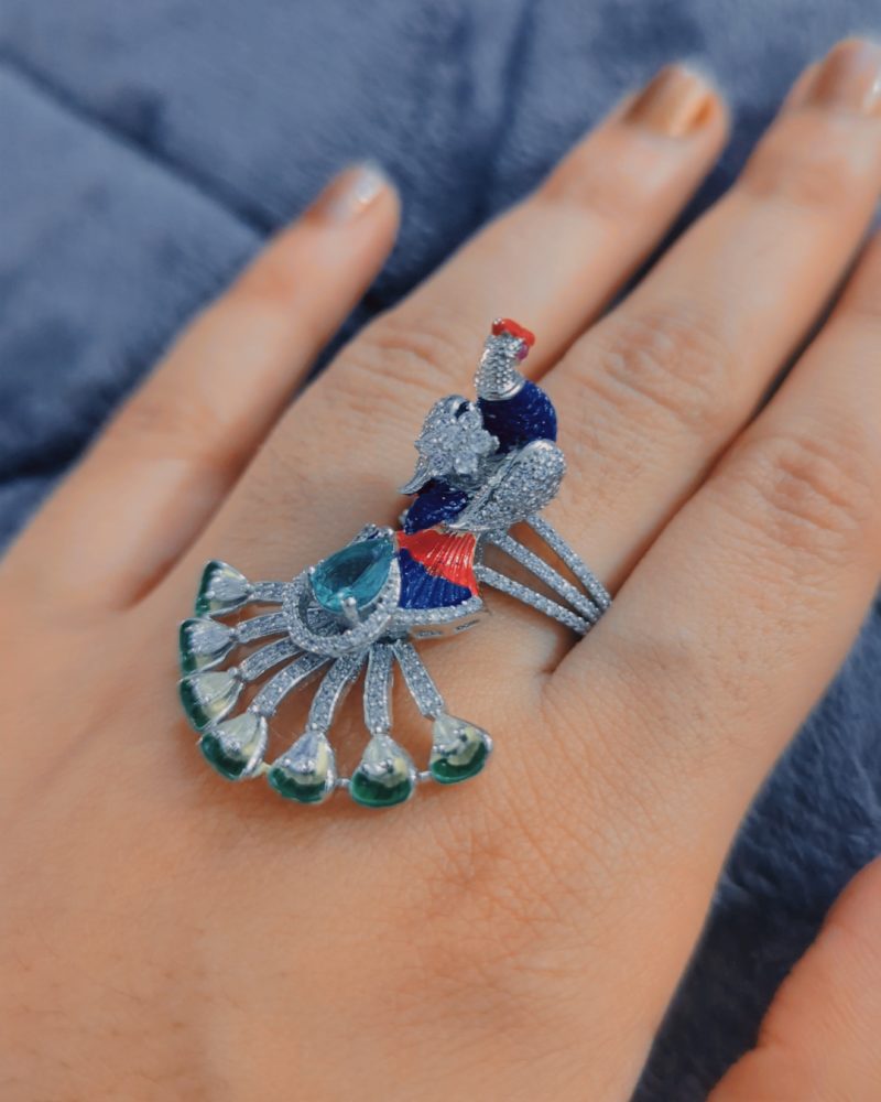 Shahi mor ring