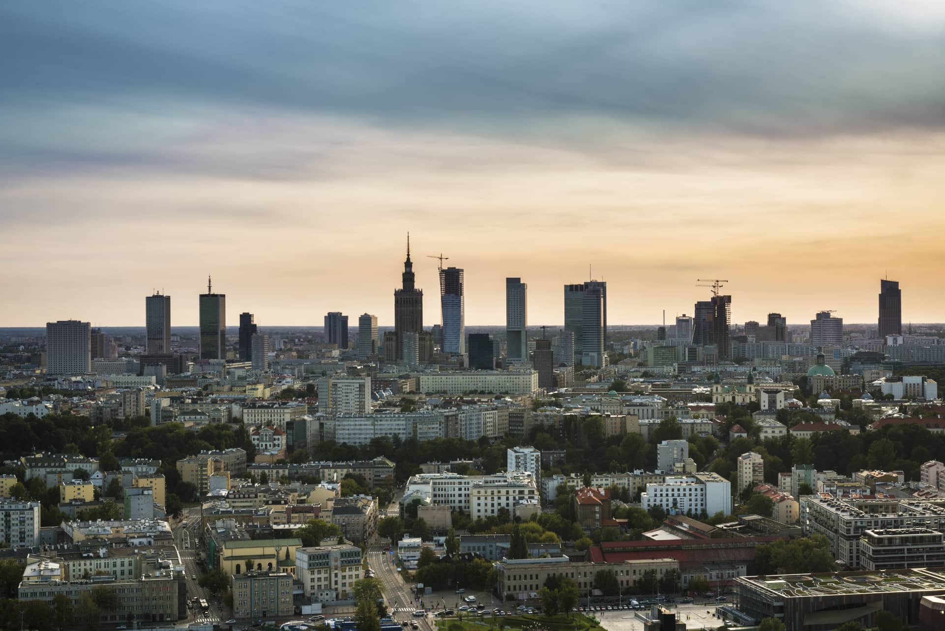 Die günstigsten Flüge von Dresden nach Warschau