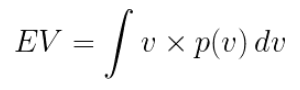 Expected Value Continuous Distribution