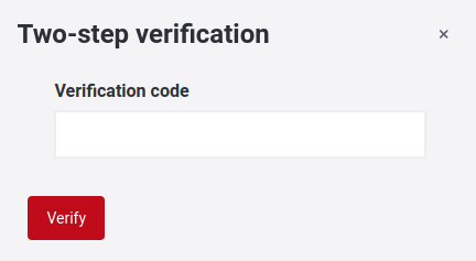 Verification Code