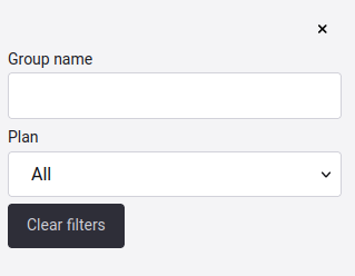 Group Filters