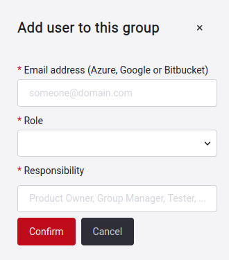 Invite members at the group level on the Fluid Attacks platform