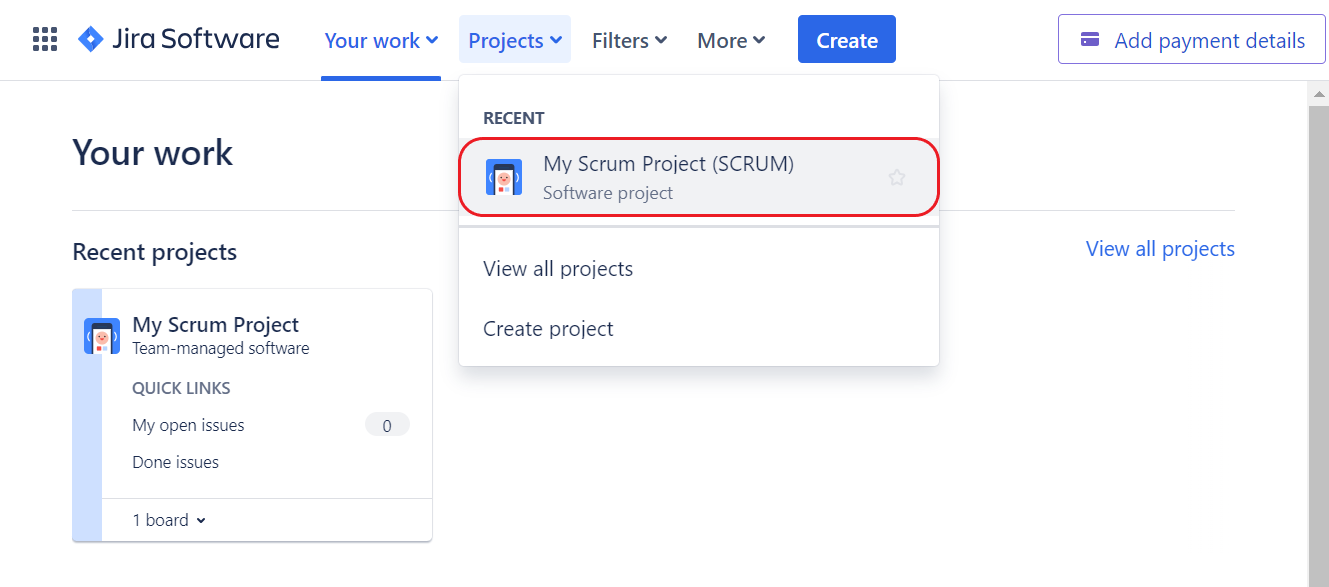 Open your Jira project to see link to Fluid Attacks evidence