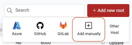 Add Git root manually on the Fluid Attacks platform