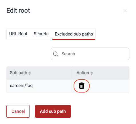 Reinclude URL path for testing on the Fluid Attacks platform