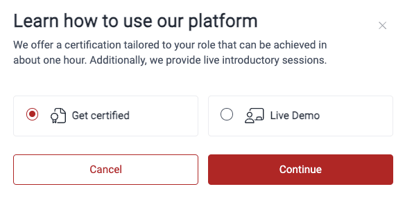 Get certified on the Fluid Attacks platform