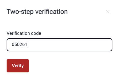 Enter verification code for reports on the Fluid Attacks platform