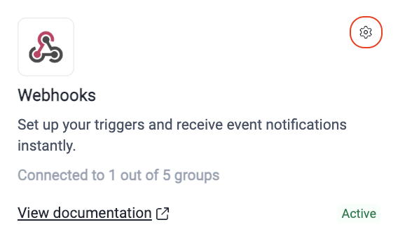 Find webhooks feature to connect with Jira on the Fluid Attacks platform