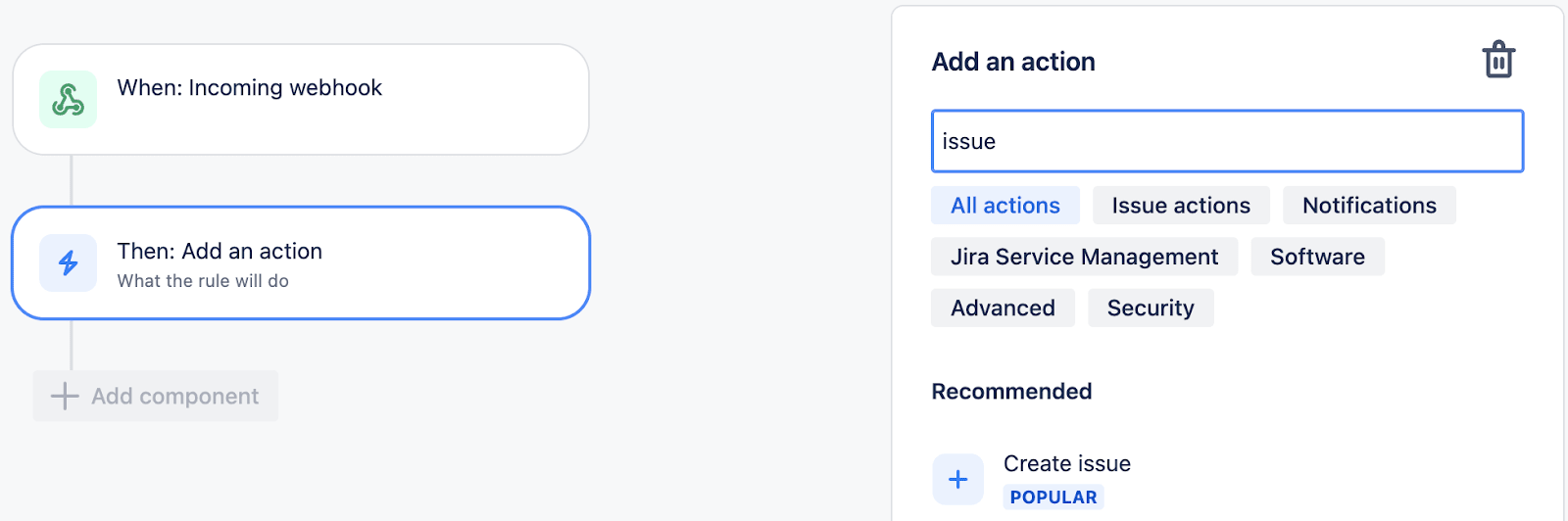 Add an action to create Jira issues for vulnerabilities detected by Fluid Attacks