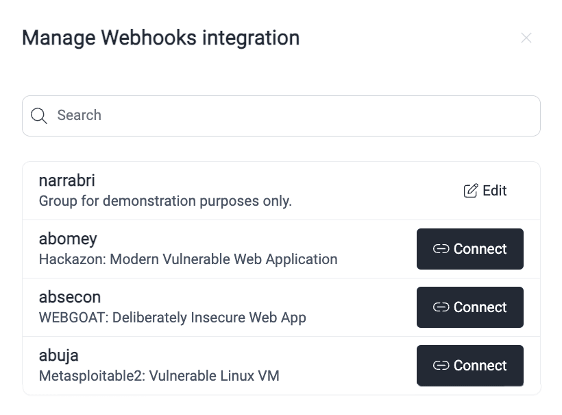 Manage webhooks for Jira on the Fluid Attacks platform