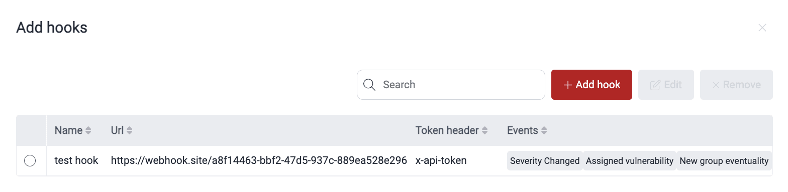 Add webhook for Jira on the Fluid Attacks platform