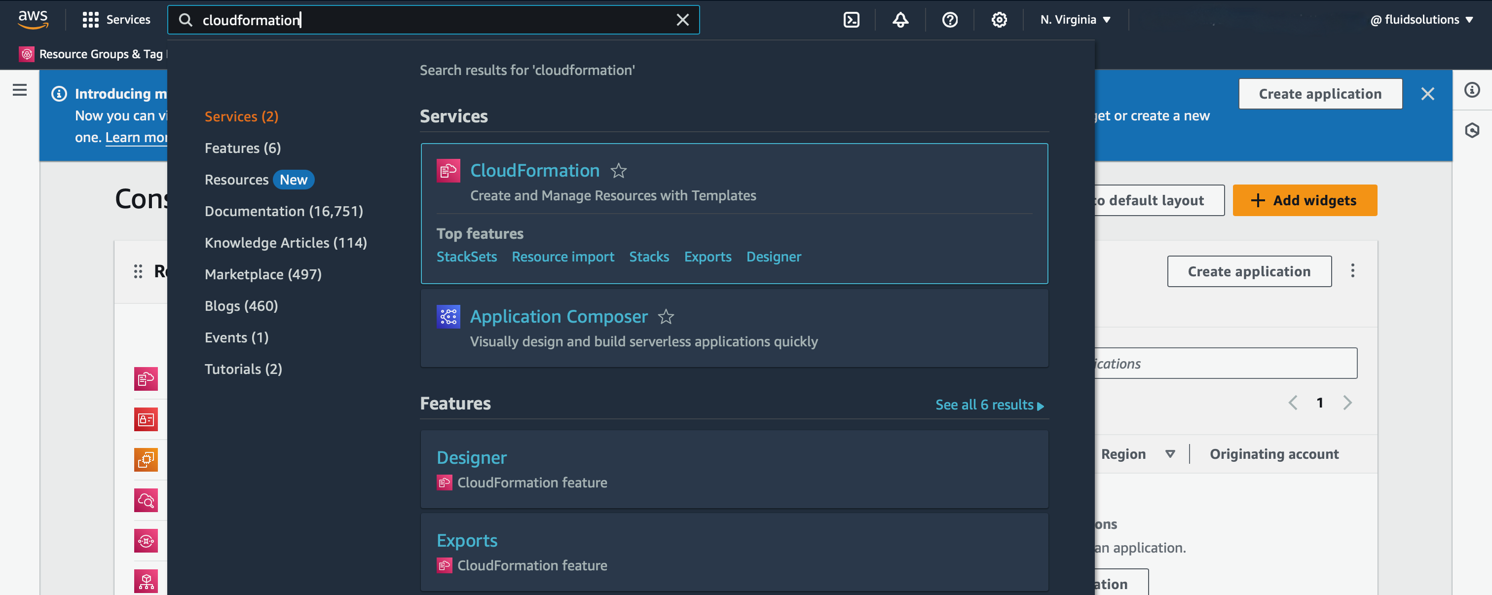 Find CloudFormation to setup Fluid Attacks integration