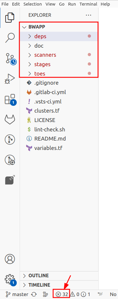 See vulnerable files in the Fluid Attacks VS Code extension