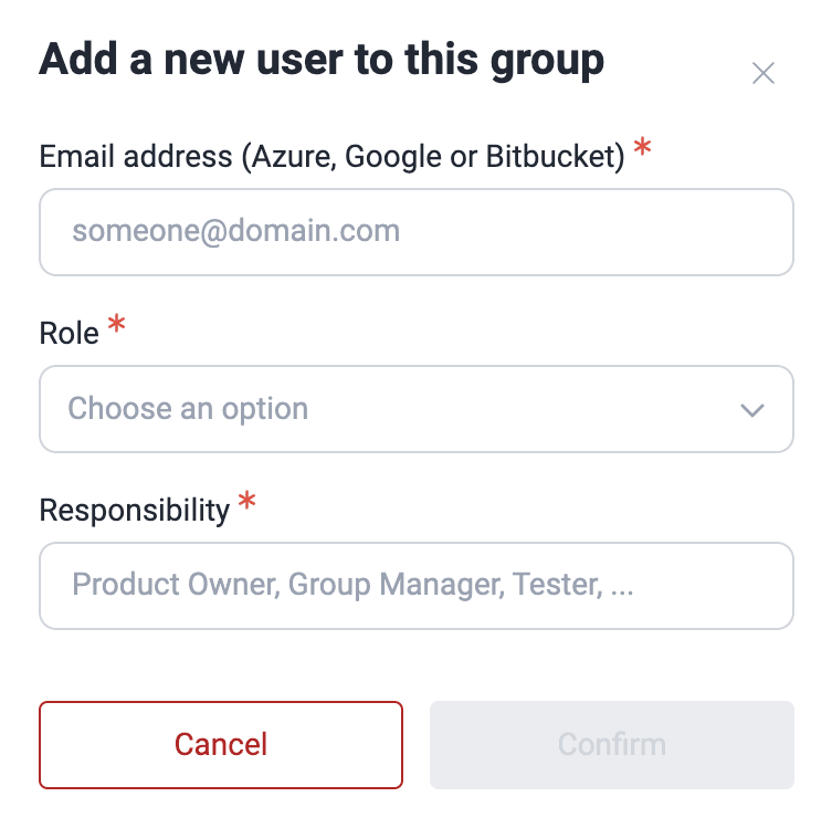 Invite members and assign roles on the Fluid Attacks platform