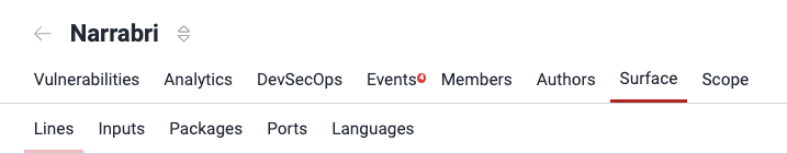 Inspect the target of evaluation on the Fluid Attacks platform