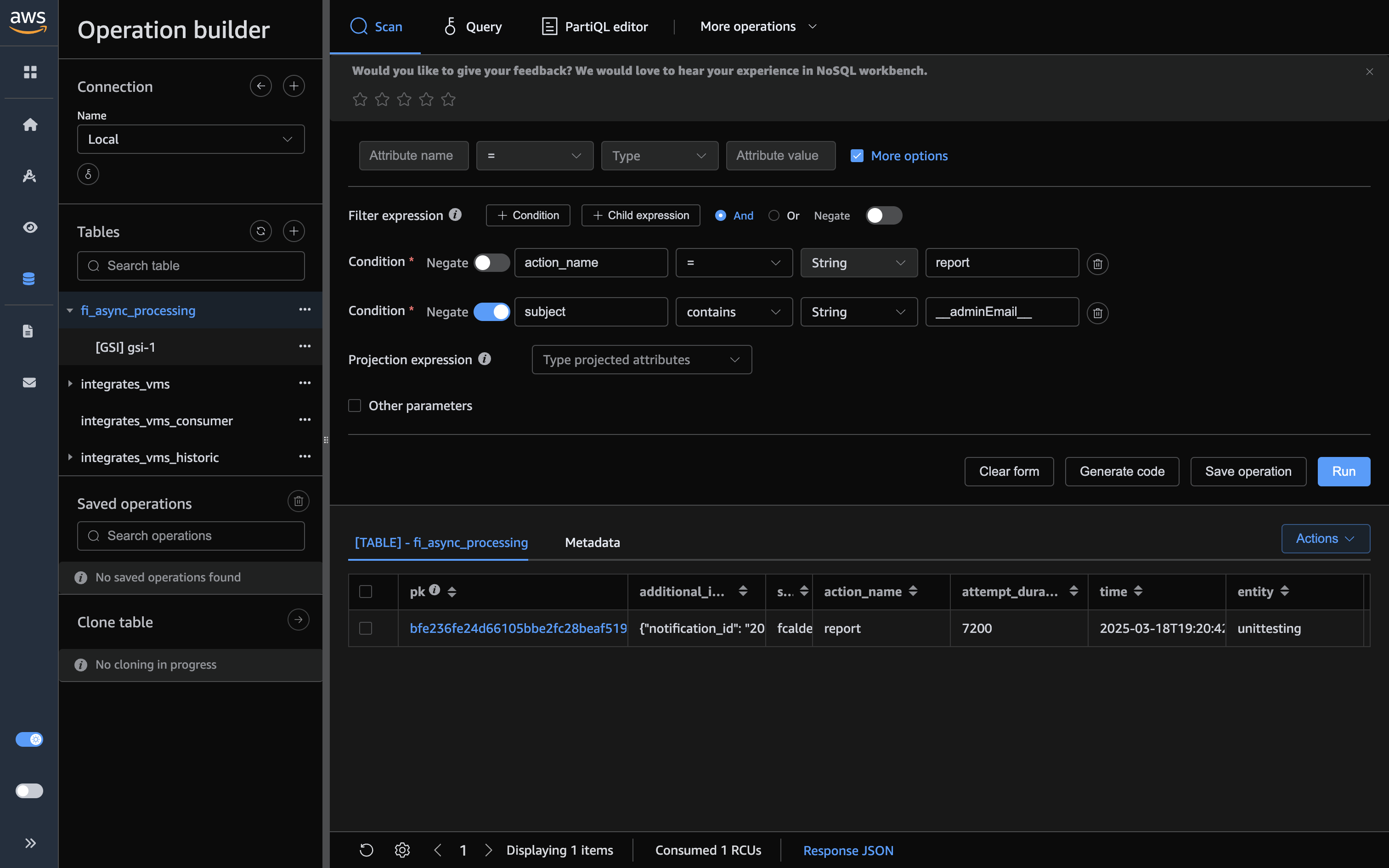nosql-workbench