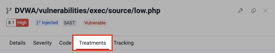 Edit vulnerability treatment on the Fluid Attacks platform